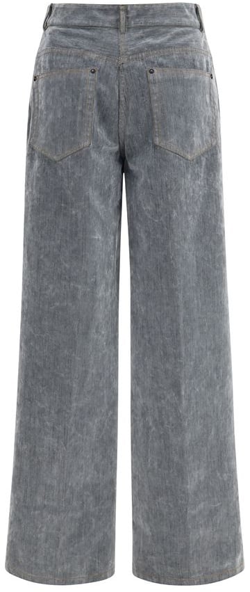 Forte_Forte Gray Cotton Jeans Denim