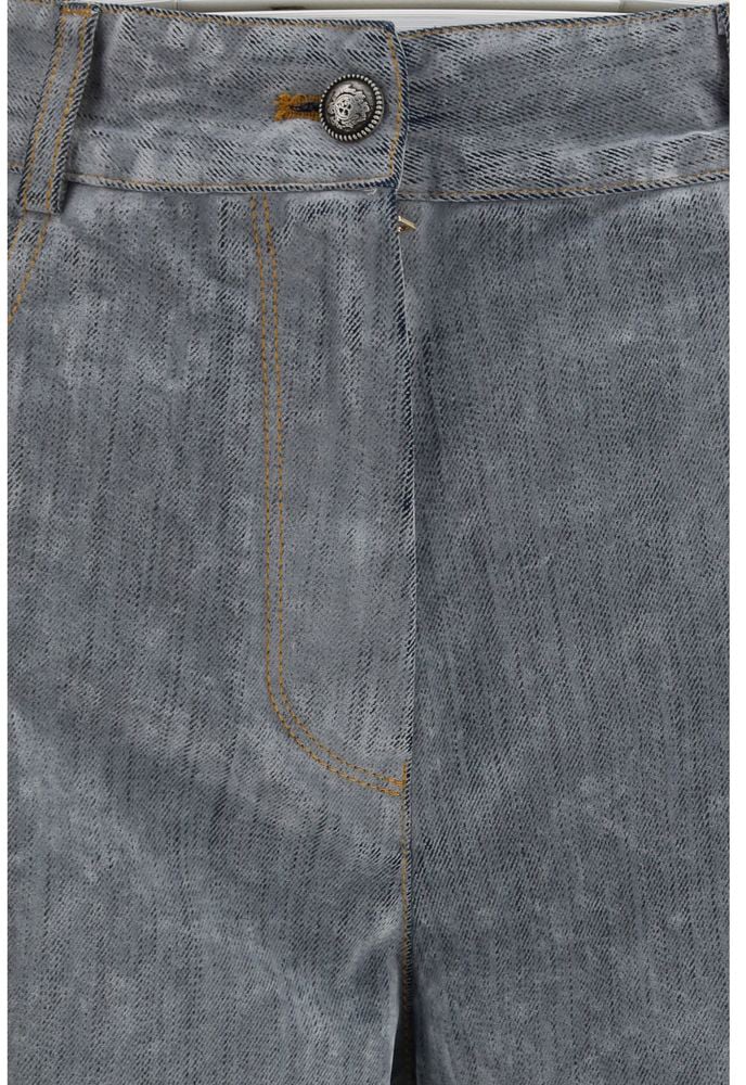 Forte_Forte Gray Cotton Jeans Denim
