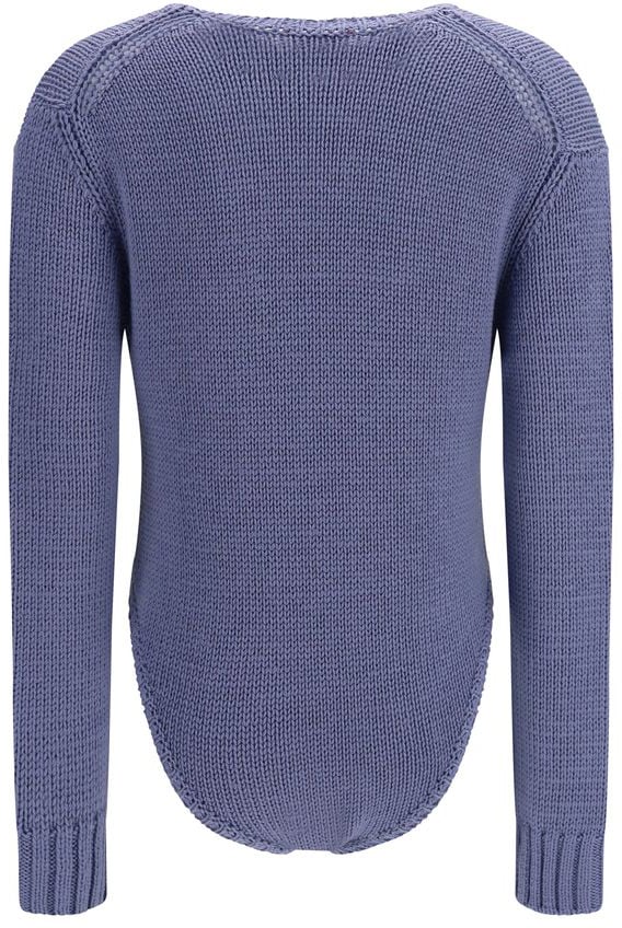Forte_Forte Purple Wool Oves Aries Bodysuit