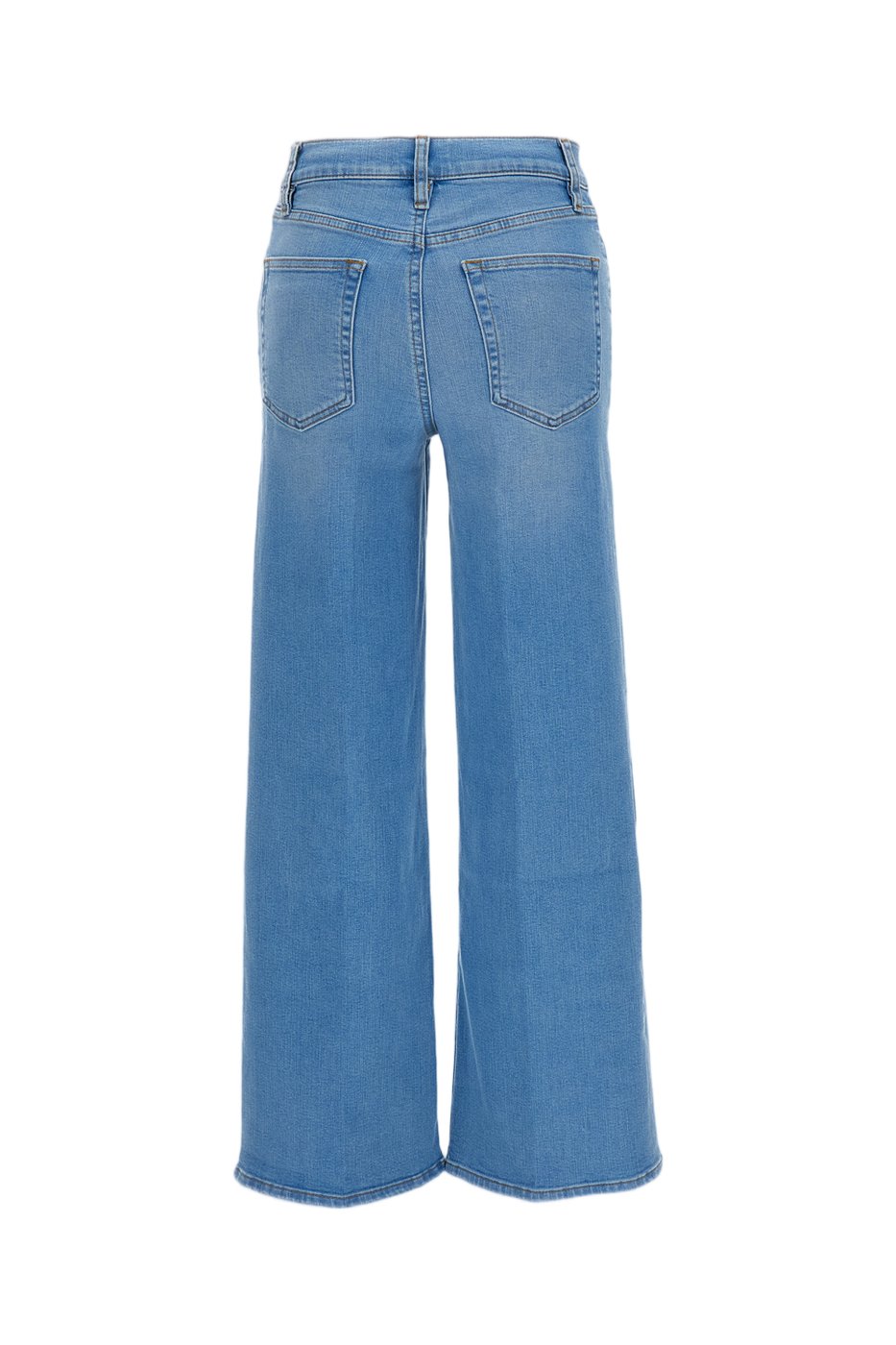Le Slim Palazzo High-Waisted Wide-Leg Jeans