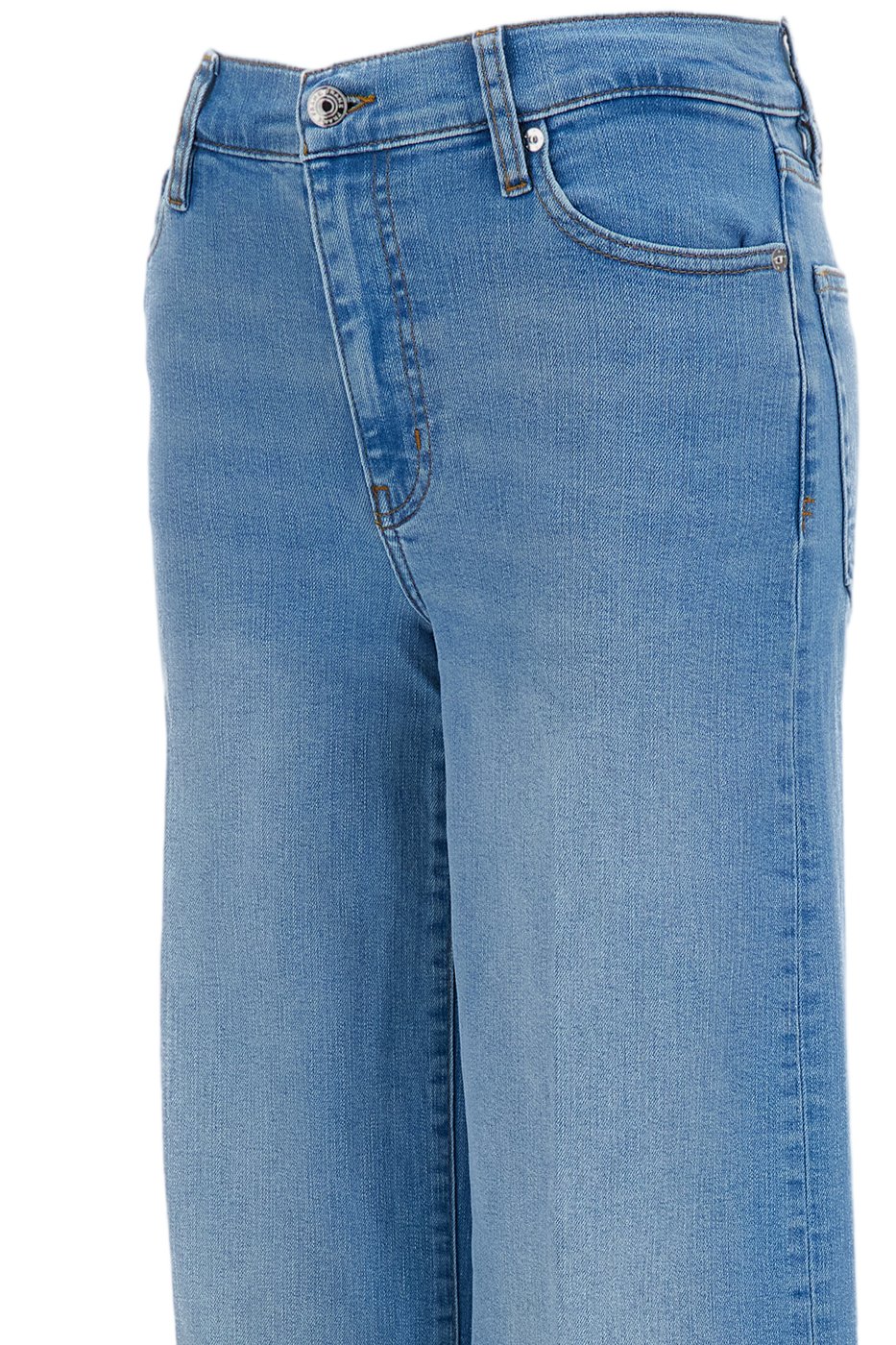 Le Slim Palazzo High-Waisted Wide-Leg Jeans