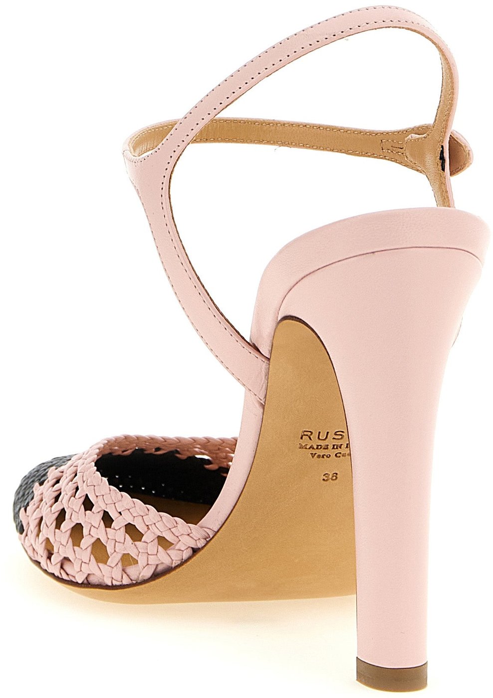 Francesco Russo Multicolor Goatskin High Heel Pumps