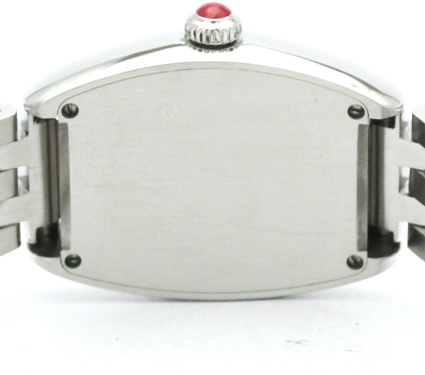 Franck Muller Cintree Curvex Quartz White Gold and Crocodile with Diamond Bezel 22
