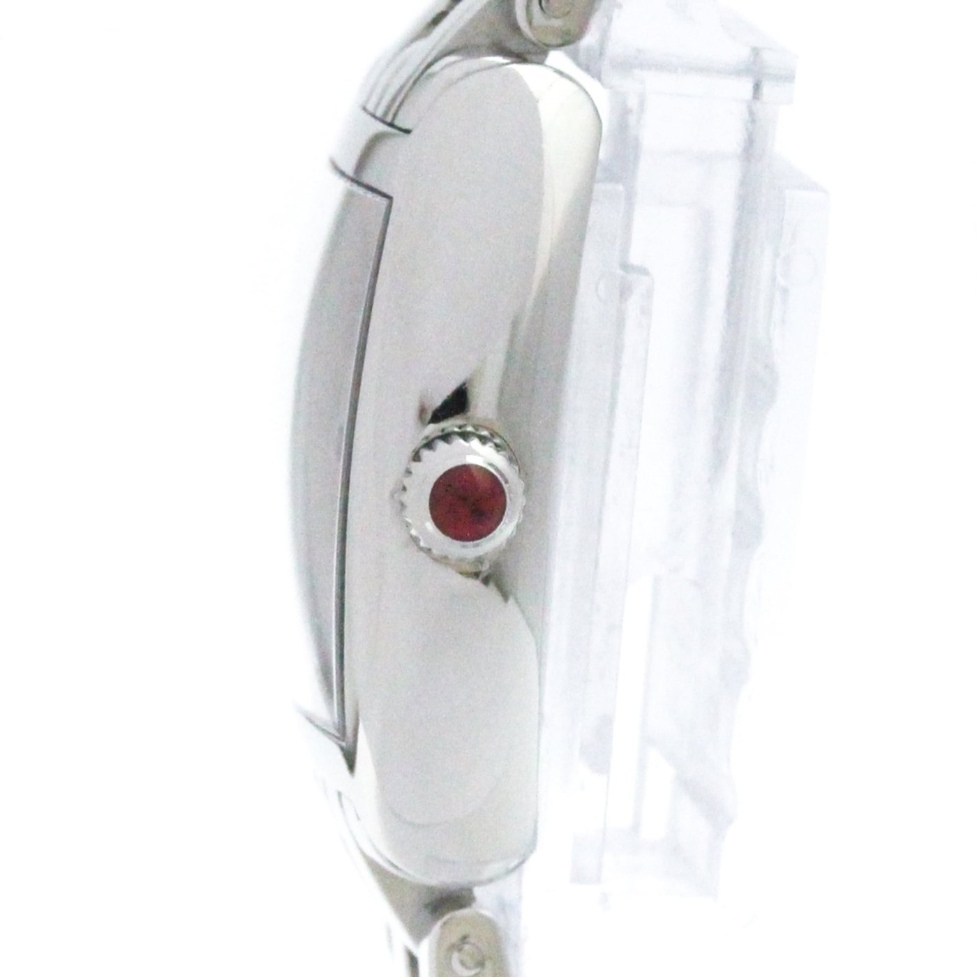 Franck Muller Cintree Curvex Quartz White Gold and Crocodile with Diamond Bezel 22