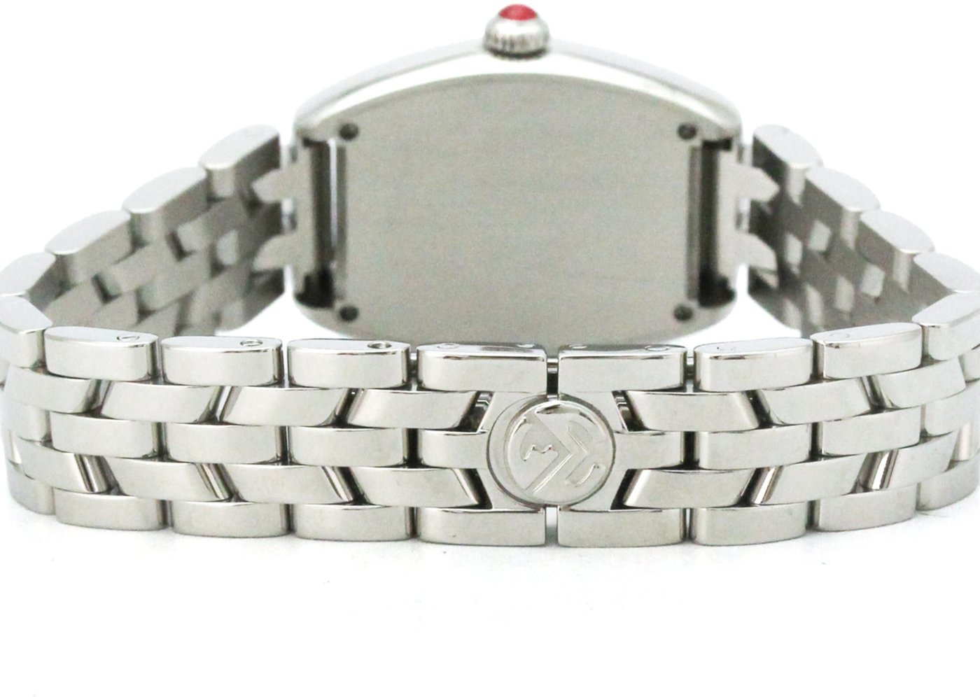 Franck Muller Cintree Curvex Quartz White Gold and Crocodile with Diamond Bezel 22