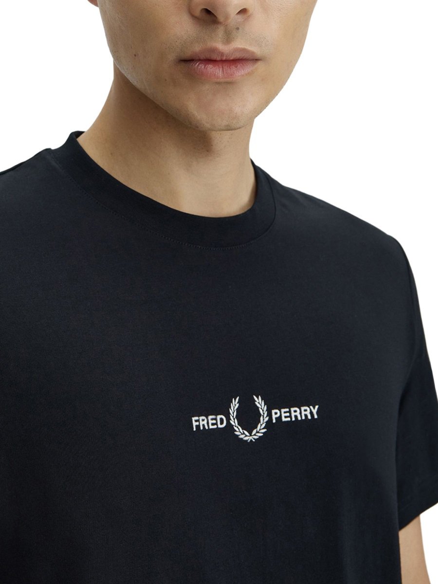 T-Shirt Con Logo Ricamato
