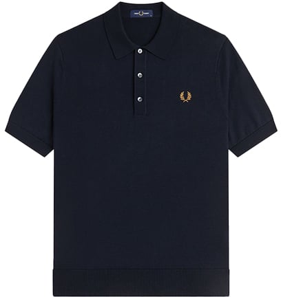 Fred Perry Cotton Knitted Shirt