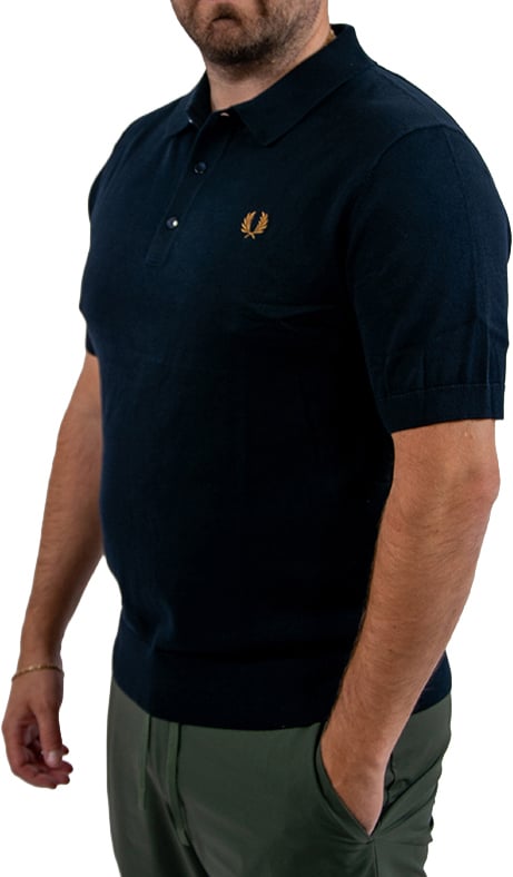 Fred Perry Cotton Knitted Shirt