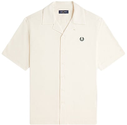 Fred Perry Compress Mesh Reverse Collar Shirt