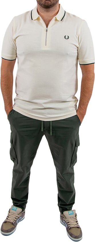 Fred Perry Crepe Pique Polo Shirt