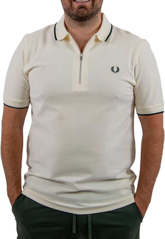 Fred Perry Crepe Pique Polo Shirt