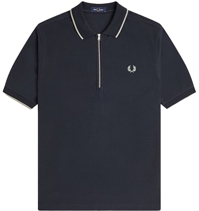 Fred Perry Crepe Pique Polo Shirt
