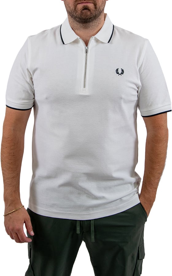 Fred Perry Crepe Pique Polo Shirt