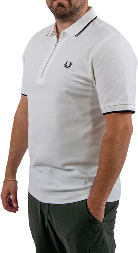 Fred Perry Crepe Pique Polo Shirt