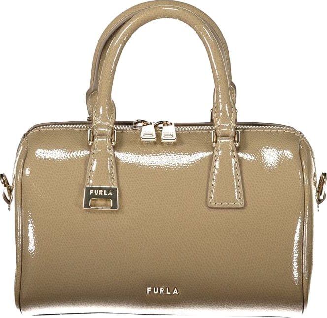 Furla Green Leather Women's Bag