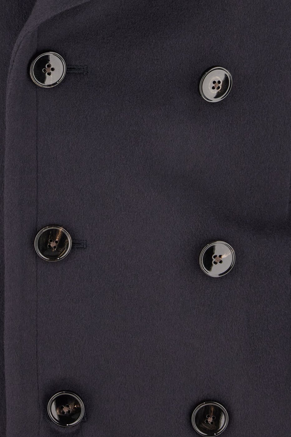 Gabriele Pasini Midnight blue wool and cashmere coat