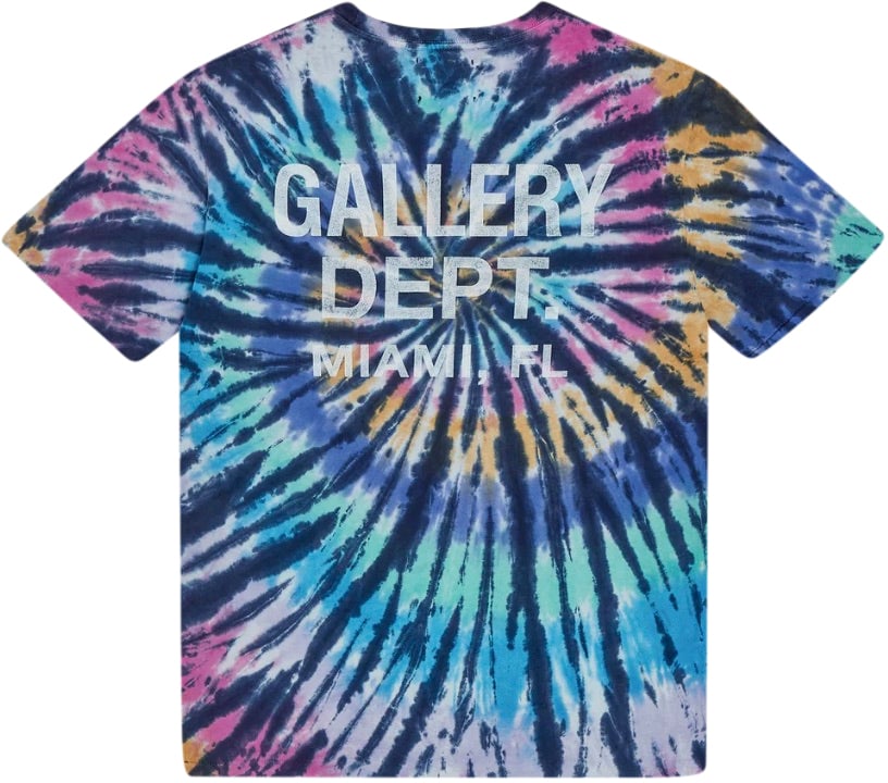 Gallery Dept. Miami Souvenir Tee 'Tropical Tie-Dye'