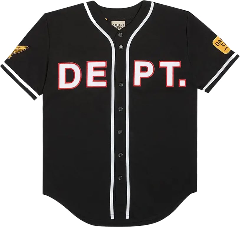 Gallery Dept. Echo Park Baseball Jersey 'Black'