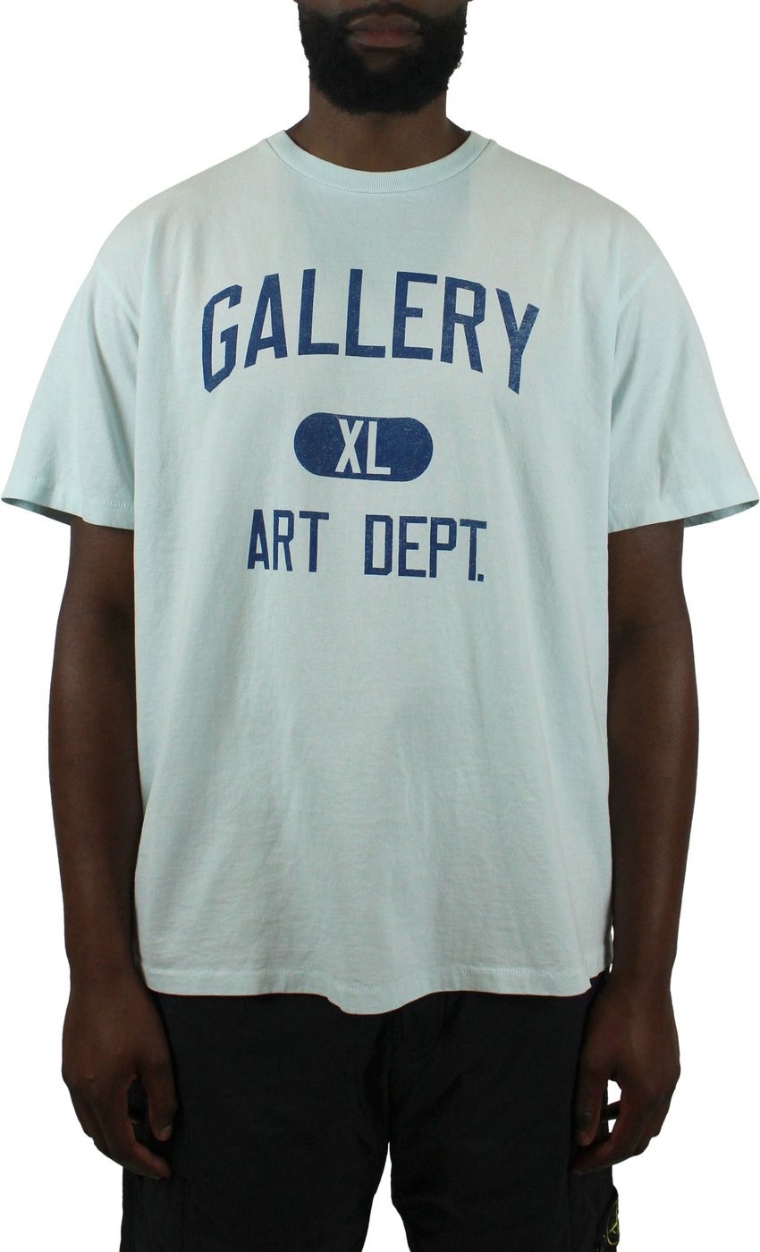 Gallery Dept. Art Dept Tee 'Light Blue/White'