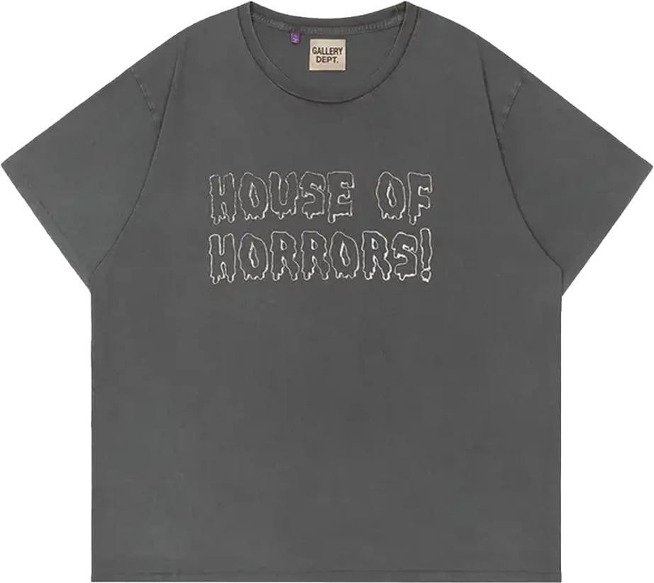 Gallery Dept. Horrors Tee 'Vintage Black'