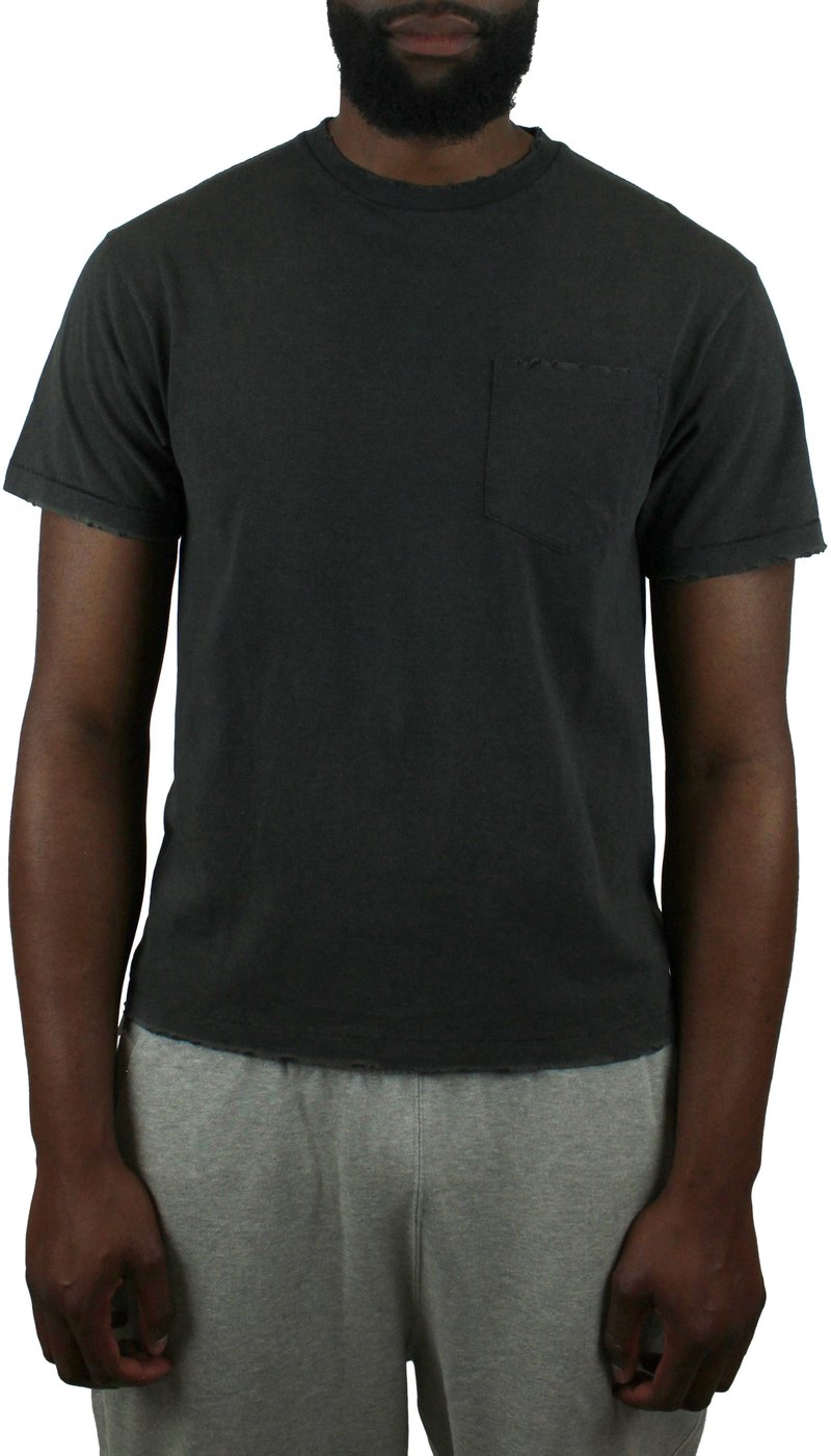 Gallery Dept. Plain Vintage Pocket Tee 'Black'