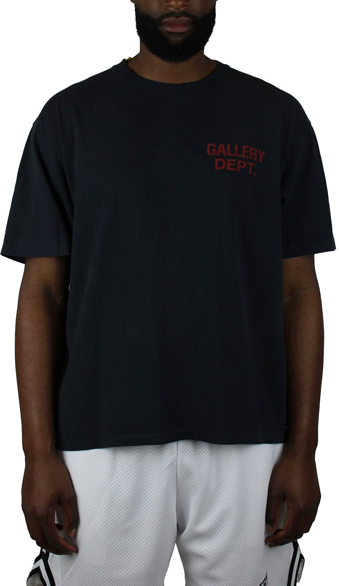 Gallery Dept. Souvenir Tee 'Washed Black'