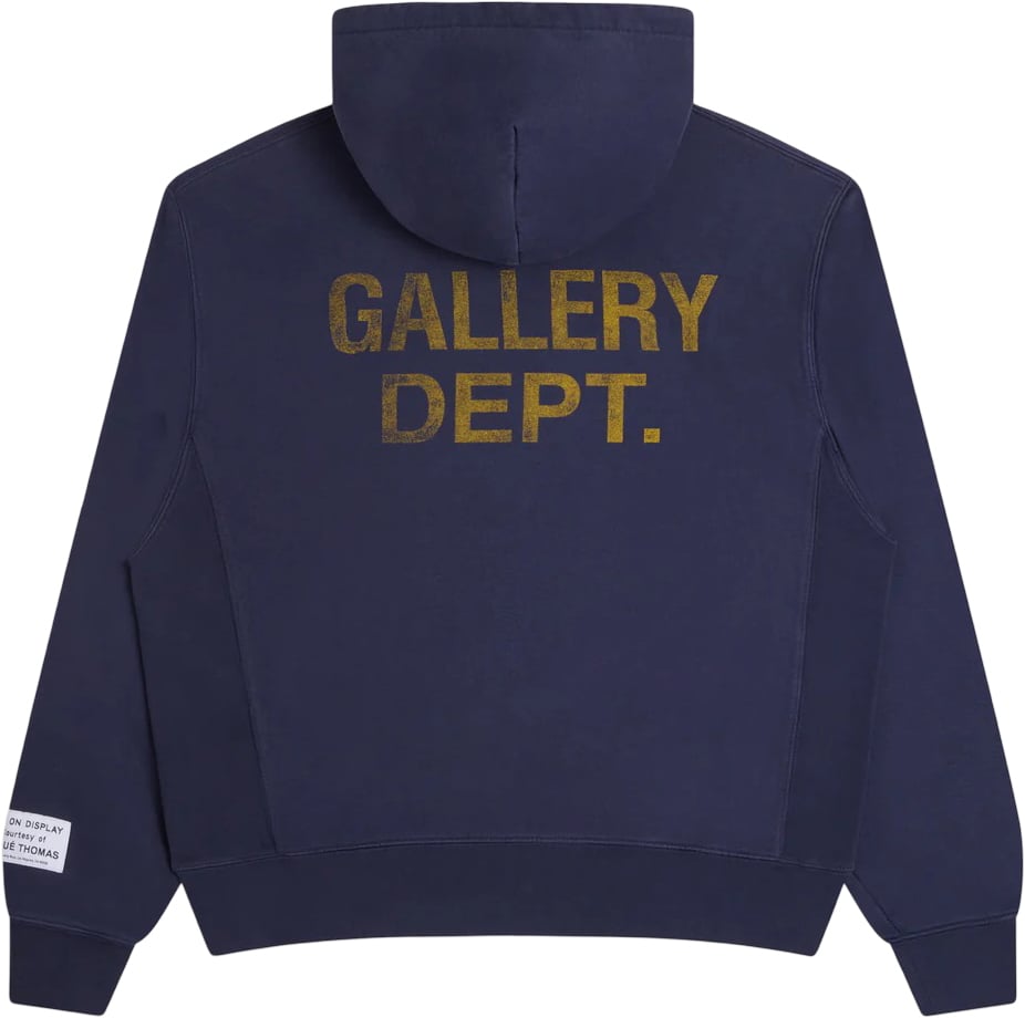 Gallery Dept. Paint Logo Hoodie 'Vintage Navy'