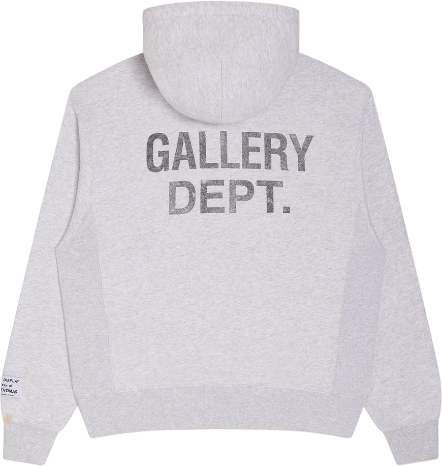 Gallery Dept. Paint Logo Hoodie 'Light Heather Grey'