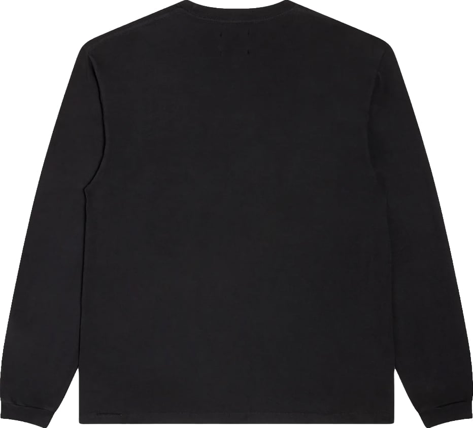 Gallery Dept. French Logo Lux Long Sleeve Tee 'Washed Black'