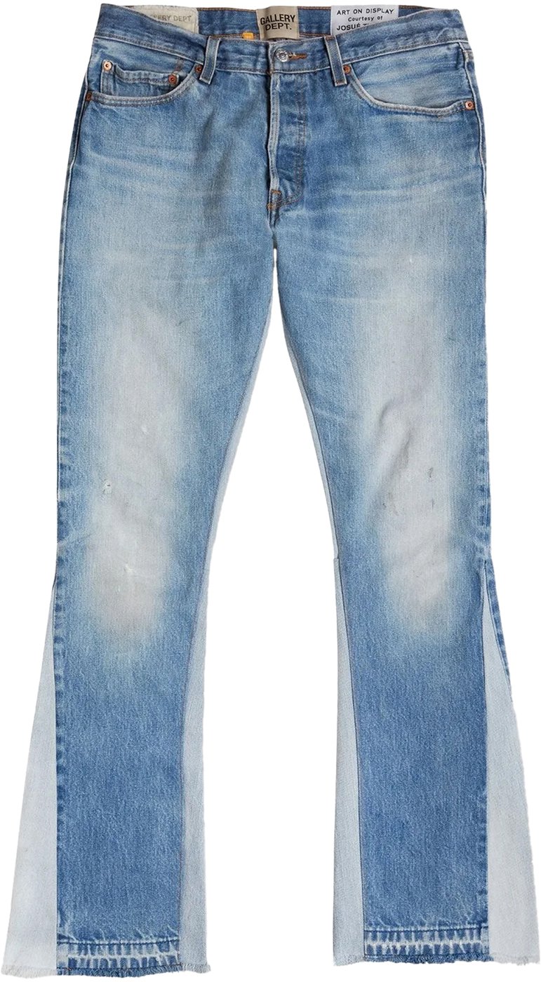 Gallery Dept. LA Flare Jeans 'Indigo Stonewashed'