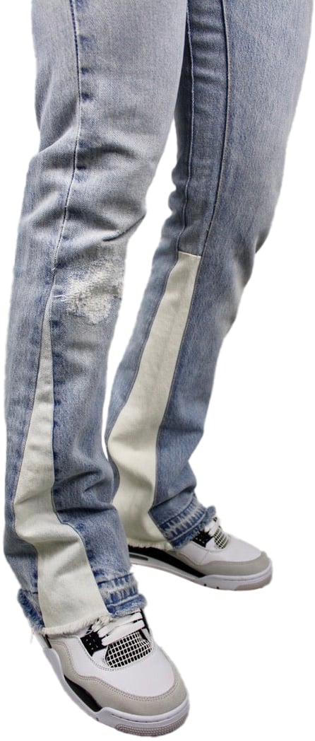 Gallery Dept. LA Flare Jeans 'Indigo Stonewashed'