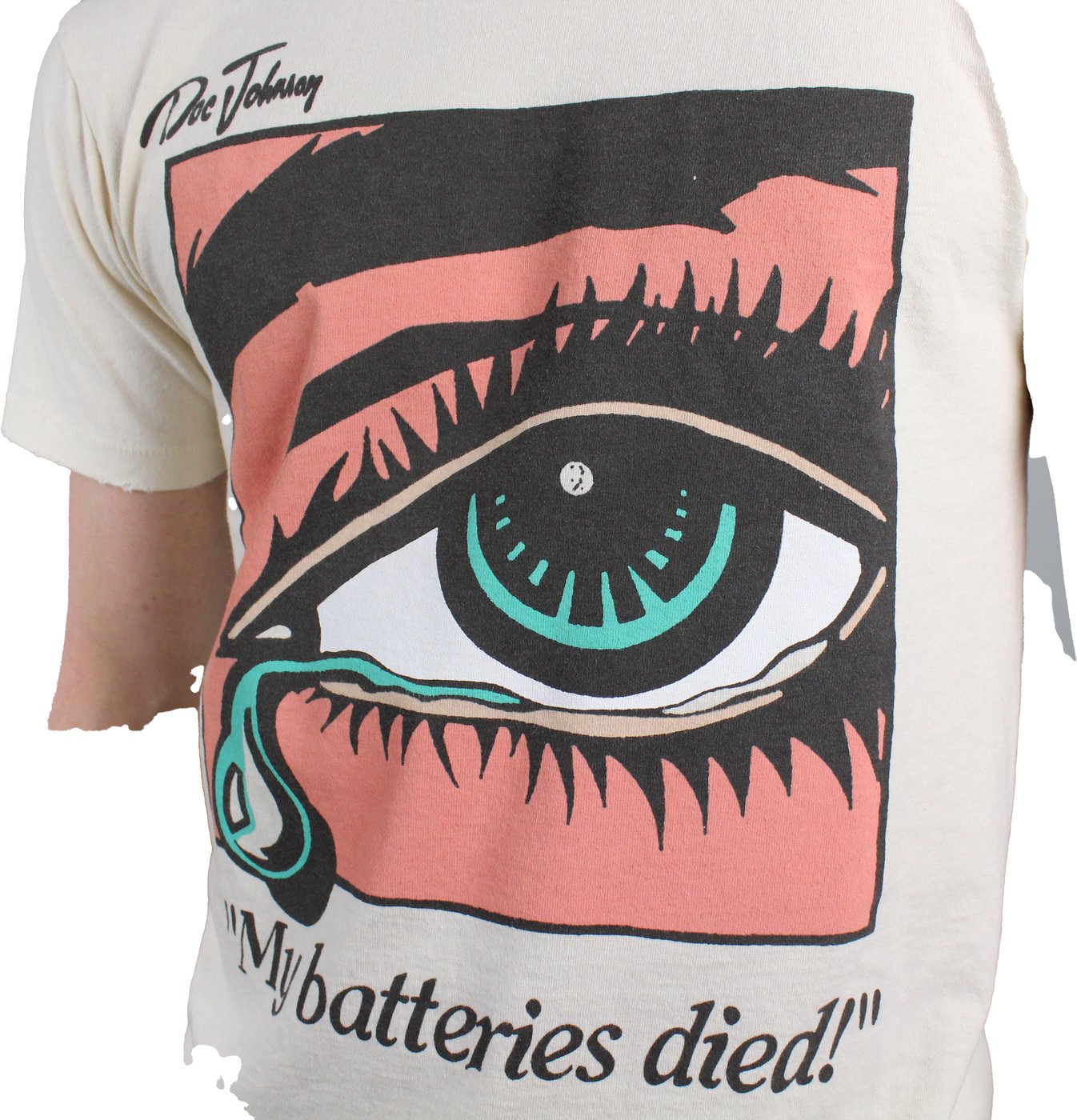Gallery Dept. Dead Batteries T-Shirt (Antique White)