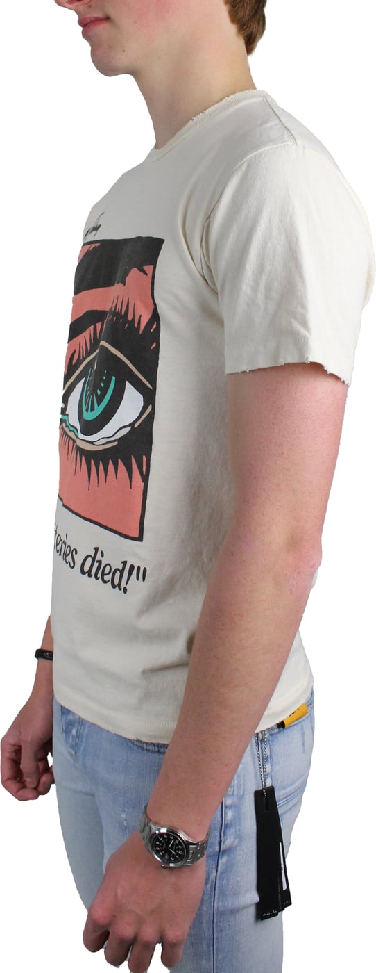 Gallery Dept. Dead Batteries T-Shirt (Antique White)