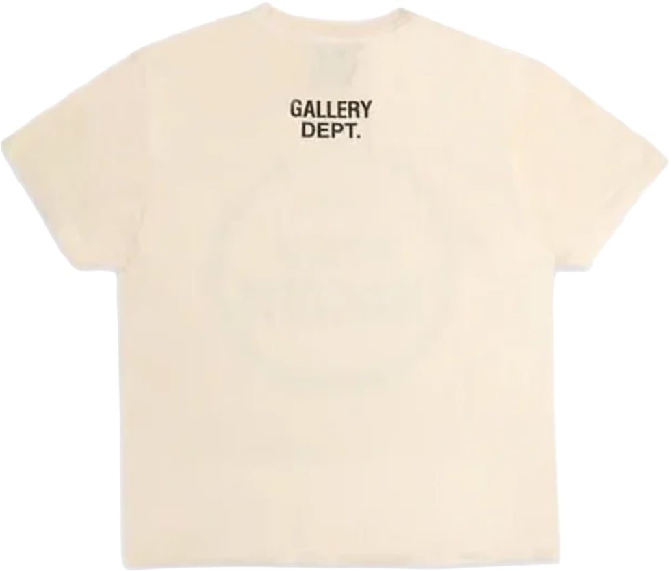 Gallery Dept. Stop Being Racist T-shirt (Cream)
