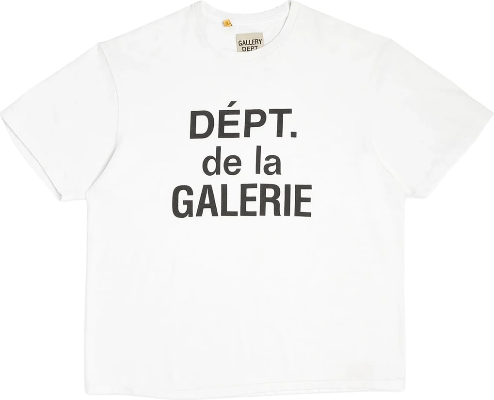 Gallery Dept. Dept De La Galerie Classic Tee 'Wit'