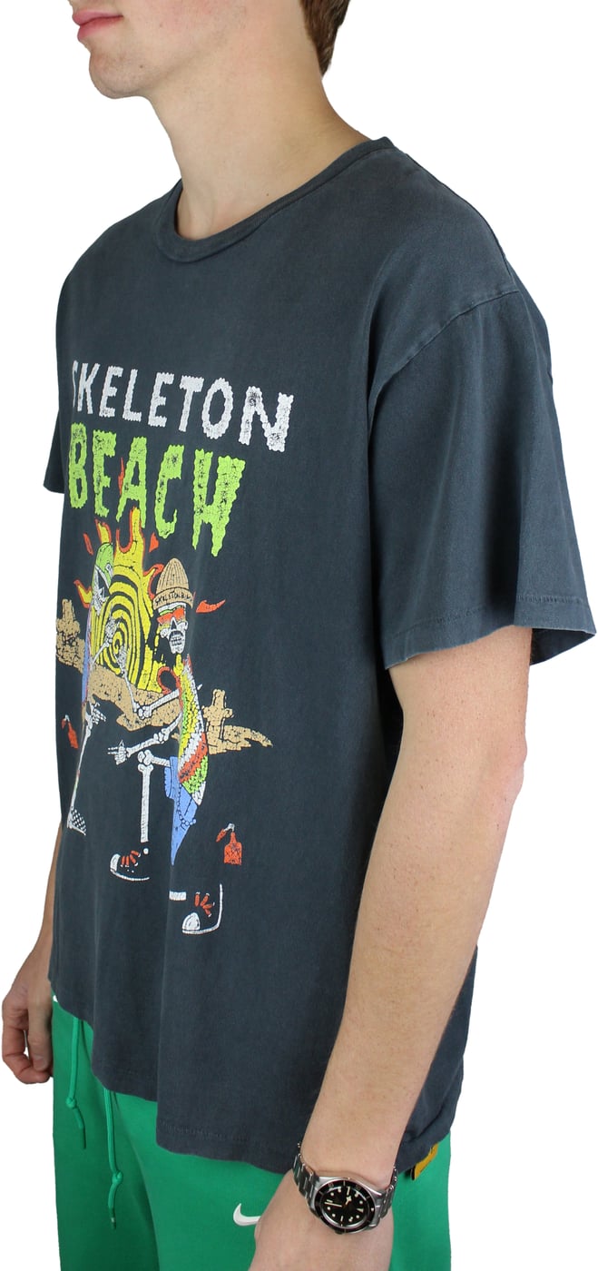 Galerij Dept. Skeleton Beach T-shirt 'Vintage Grey'