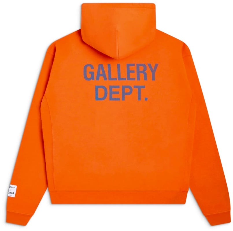 Gallery Dept. 90'S GD Logo Hoodie 'Bright Orange'
