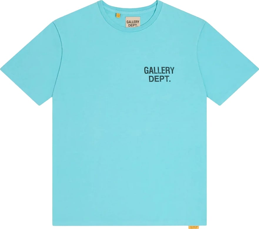 Gallery Dept. Souvenir Tee 'Light Teal'