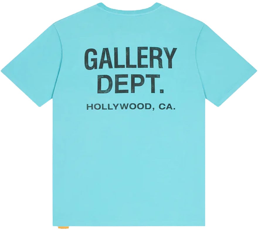 Gallery Dept. Souvenir Tee 'Light Teal'