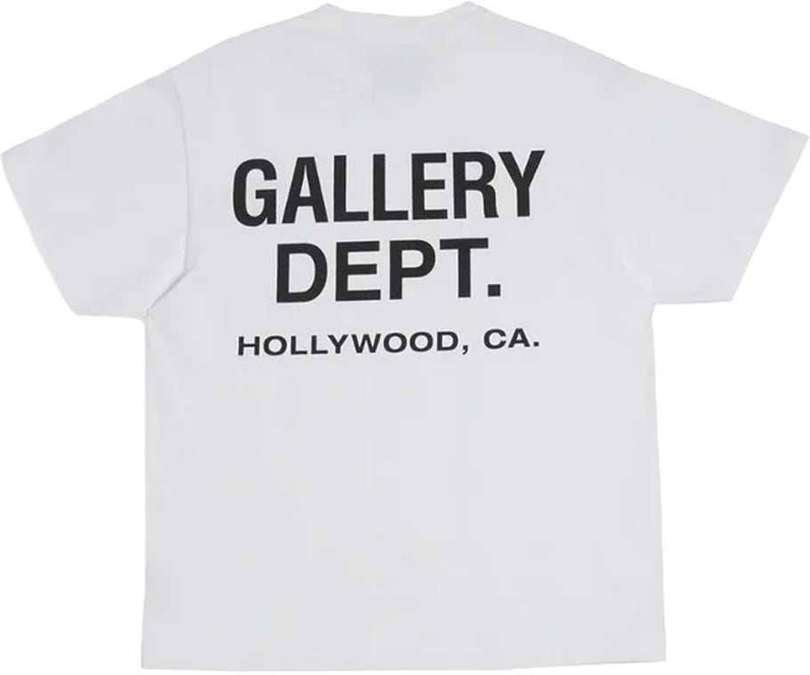 Gallery Dept. Souvenir Tee 'Wit'