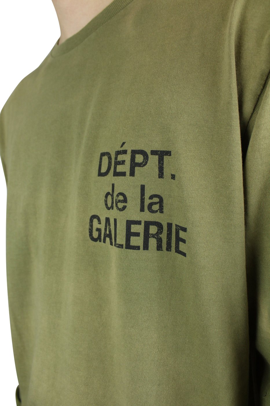 Gallery Dept. French Longsleeve 'Olive' (Vintage Washing)