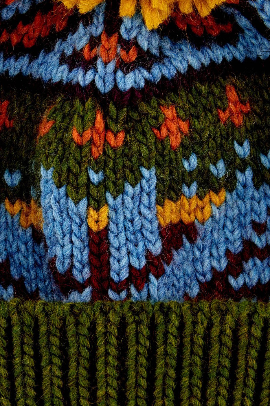 Gallo Embroidered acrylic blend beanie hat