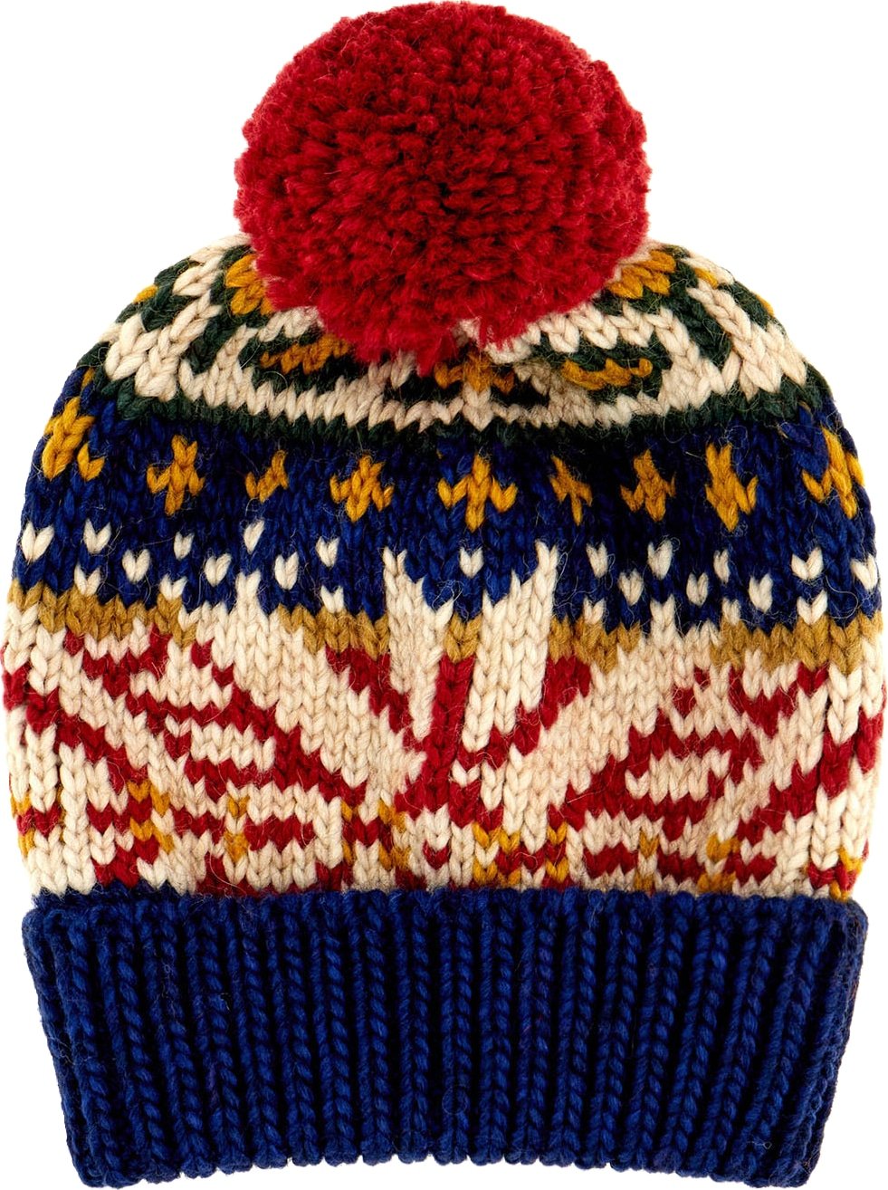 Gallo Embroidered acrylic blend beanie hat
