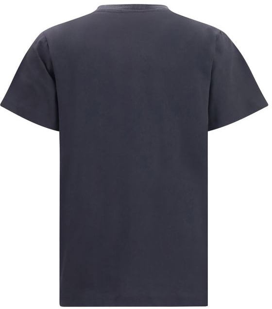Ganni Black Cotton T-Shirt