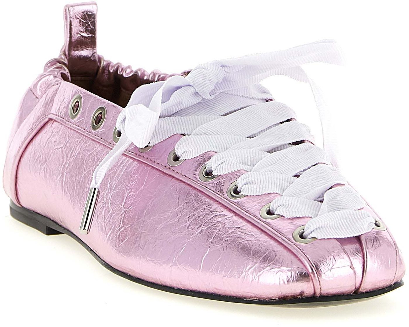 Ganni Multicolor Polyethylene Ballet Flats