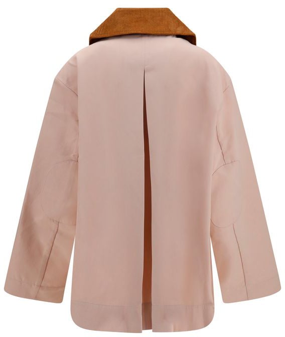Ganni Multicolor Polyester Full-Length Jacket