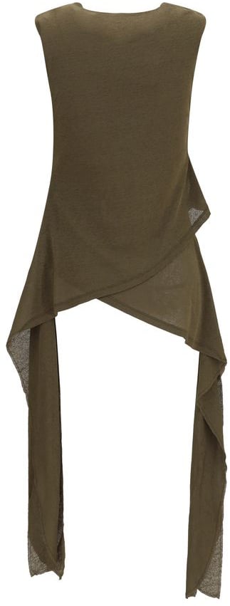 Ganni Bicolor Polyester Blouse