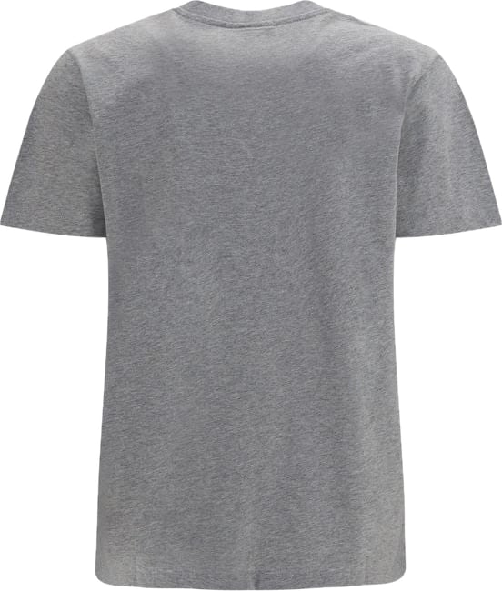 Ganni Gray Cotton T-Shirt