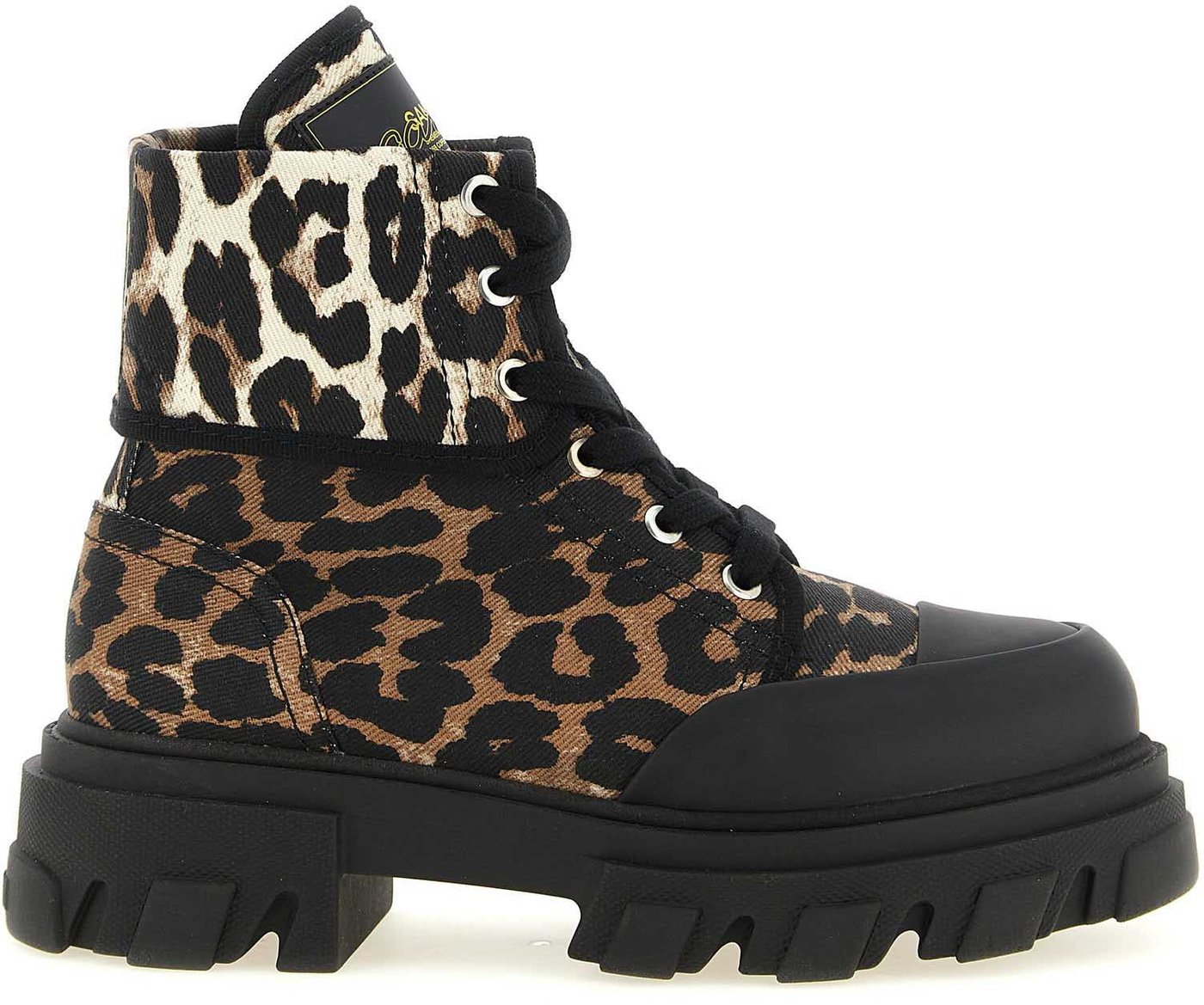 Ganni Denim Ankle Boots