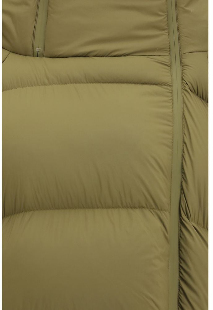 Ganni Bicolor Polyamide Full-Length Jacket